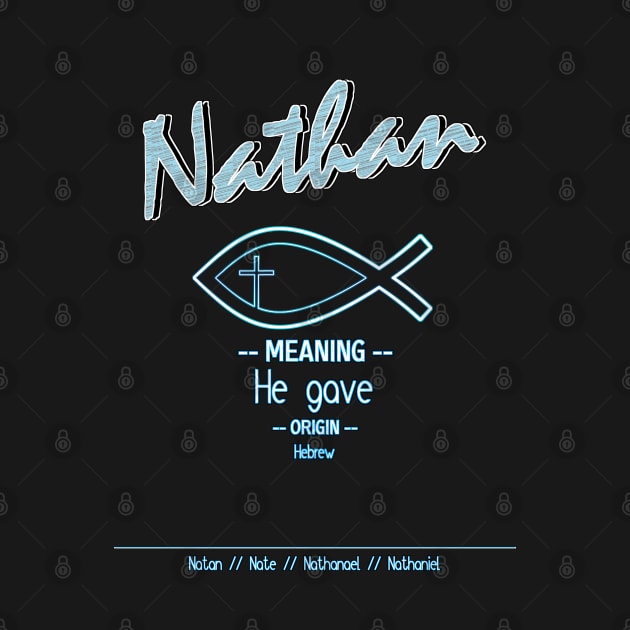 Nathan - Biblical Name Definition by  EnergyProjections