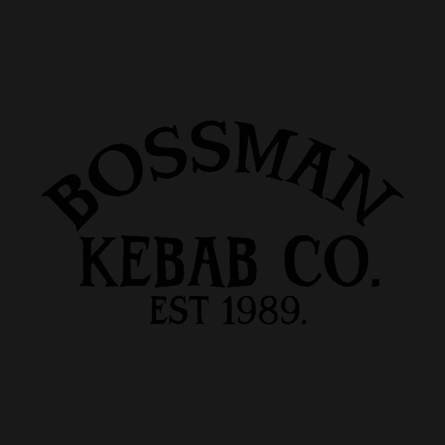 Bossman kebab co. British takeaway kebabs by Captain-Jackson