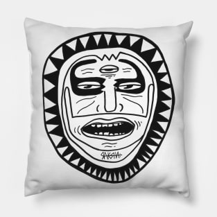 RAKSHA MASK Pillow