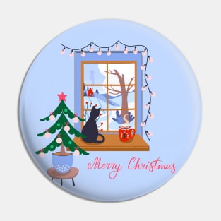 Cozy Christmas print Pin