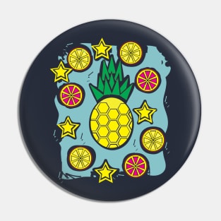 Fruits and Arts Pin