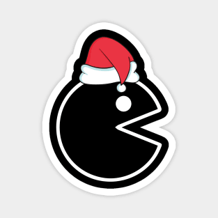 Pacman Christmas Magnet