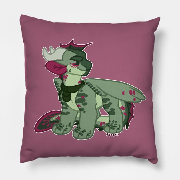 Cobra Lily Pillow by Studio Maverick Art