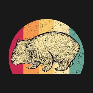 Retro Wombat T-Shirt