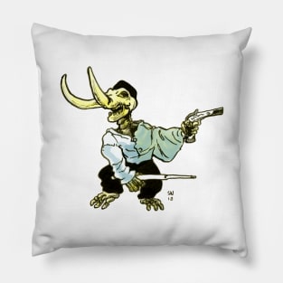 Mammoth Skeleton Pillow