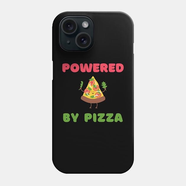 Pizza Power Foodie Gift Cute Funny Shirt Laugh Joke Food Hungry Snack Gift Sarcastic Happy Fun Introvert Awkward Geek Hipster Silly Inspirational Motivational Birthday Present Phone Case by EpsilonEridani