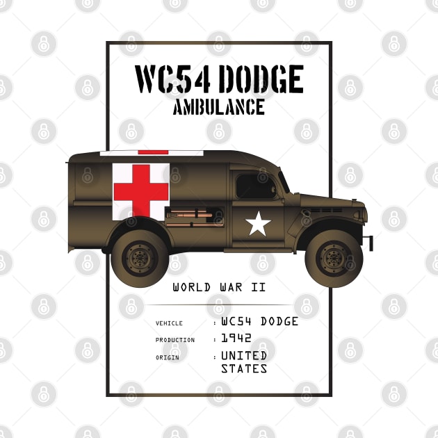 1942 Dodge WC54 Ambulance by kindacoolbutnotreally