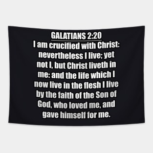 Galatians 2:20 KJV Tapestry