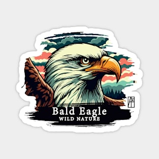 Bald Eagle - WILD NATURE - BALD EAGLE -2 Magnet