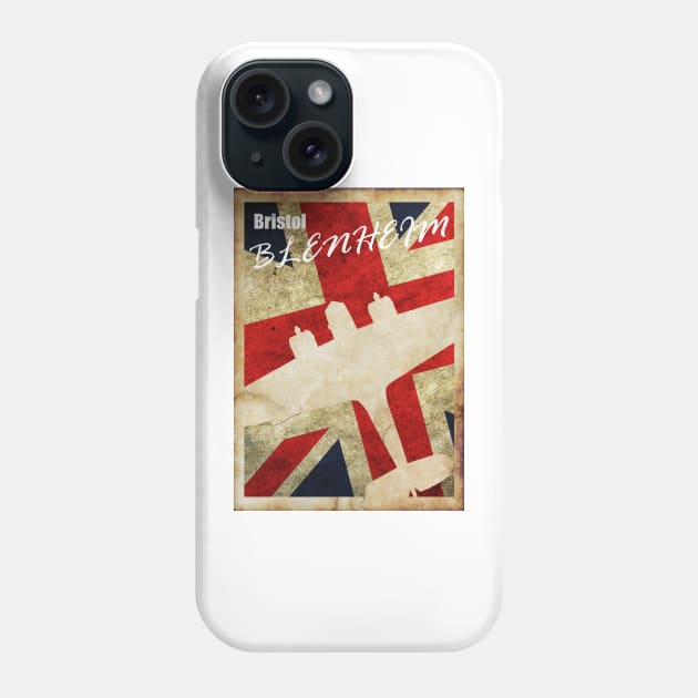 Vintage WW2 Bristol Blenheim Phone Case by aviationart