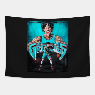 Ja Morant Vancouver Memphis Basketball Sports Art Tapestry