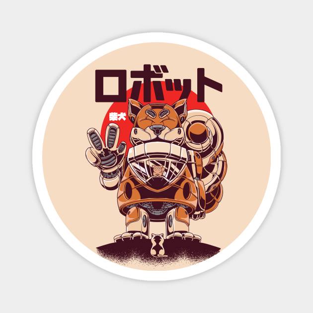 Manga Style Shiba Inu Mech Robot Anime Comic Cartoon Japanese - Shiba Inu - Magnet | TeePublic Manga Style Shiba Inu Mech Robot Anime Comic Cartoon Japanese - Shiba Inu - Magnet | TeePublic