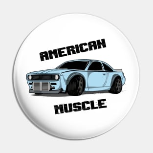 American Muscle The Challenger Pin