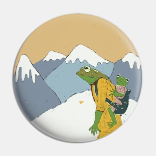 Frog Dad Pin