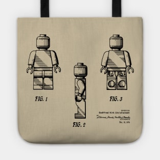 Minifigure Lego Patent Print 1979 Tote