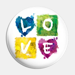 Love Hearts Pin