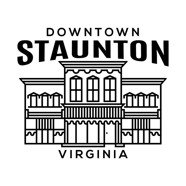 Downtown Staunton VA by HalpinDesign