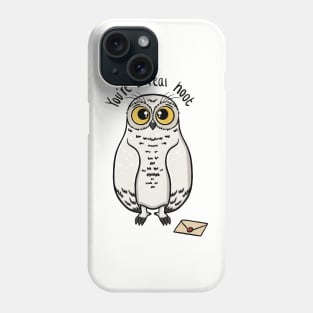 You're a real hoot Owl Digital Illustration Phone Case