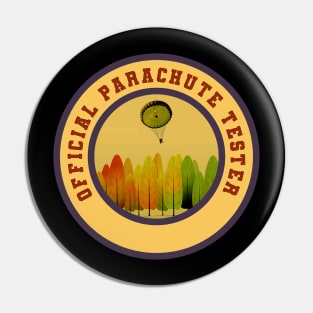 Official Parachute Tester Pin