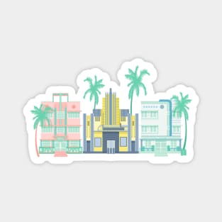 Art Deco Street Magnet