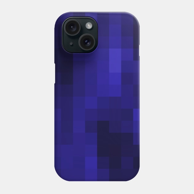 Pixels - blue Phone Case by puzzleteez