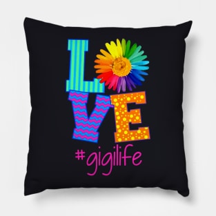 Love Gigi Life Flower Art Beautiful Flower Daughter Pillow