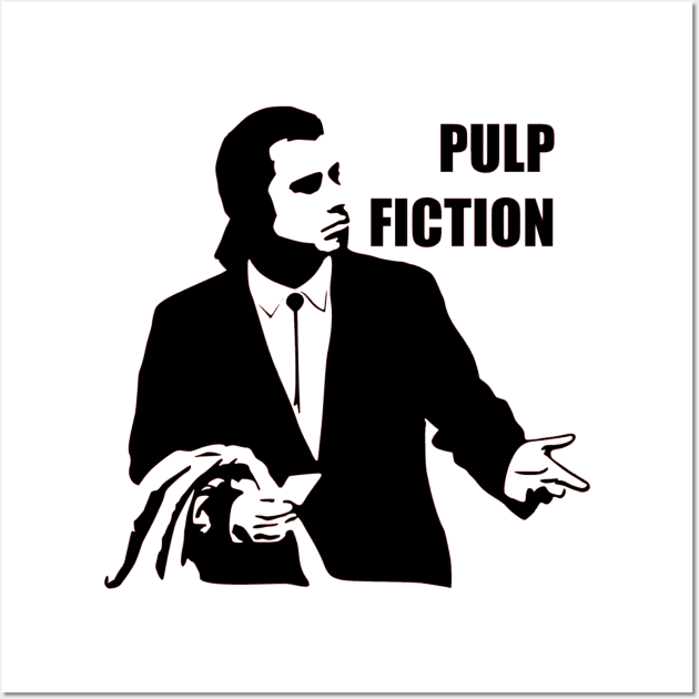 Vincent Vega Pulp Fiction - Pulp Fiction - Posters and Art Prints |  TeePublic