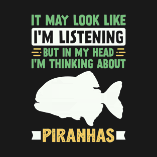 Funny Piranha Lover T-Shirt