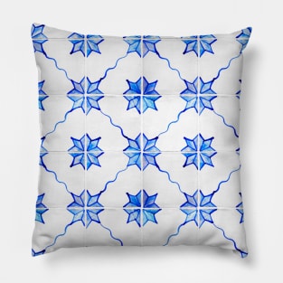 Azulejo #1 — Portuguese tilework Pillow