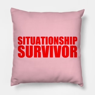 Situationship Survivor Pillow