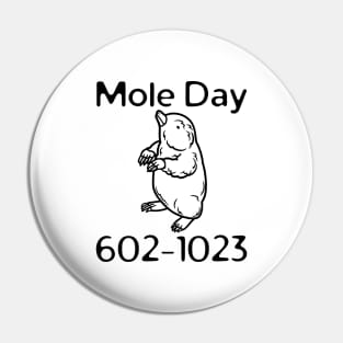 National Mole Day Pin