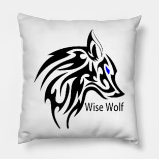 Wise wolf Pillow