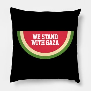 We Stand With Gaza Pillow