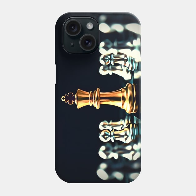 Chess King Phone Case by Unique Designs