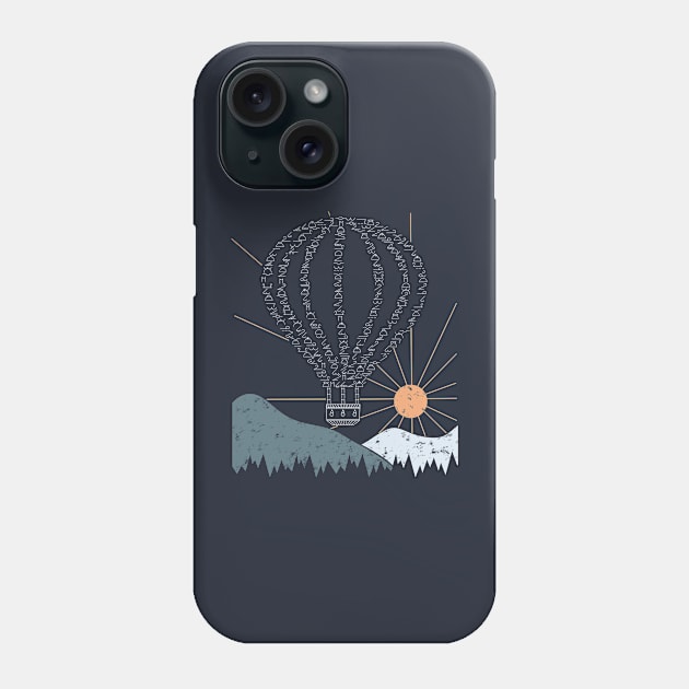 Weather Balloon Phone Case by MorvernDesigns