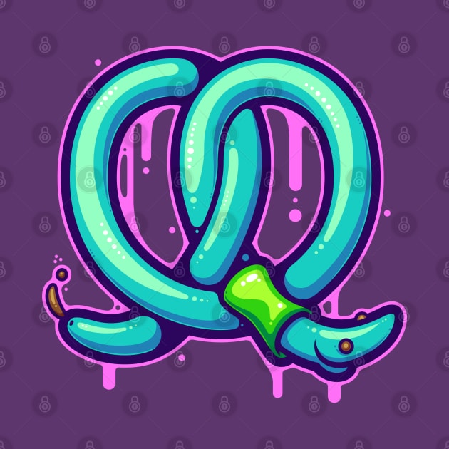 Pretzel Worm by ArtisticDyslexia