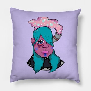 an excercise in self expression Pillow