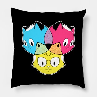 CMYCat Pillow