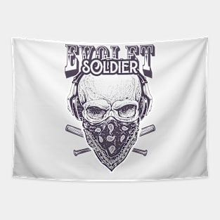 Mask Evolet Soldier Tapestry