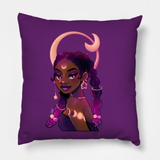 purple & gold Pillow