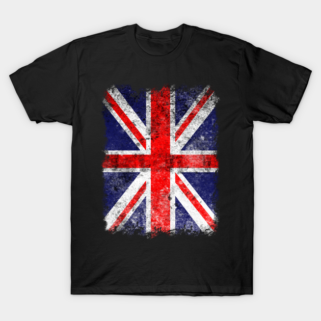 British Flag. Cool Big English Flag - British - T-Shirt | TeePublic DE