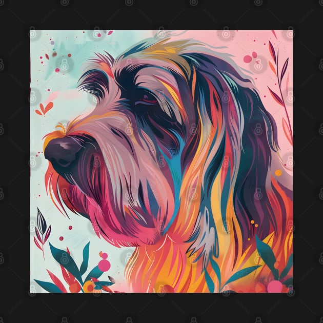 Briard in 70's by NatashaCuteShop