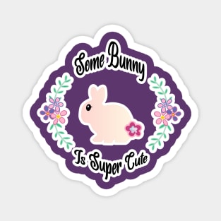 Copy of Adorable Bunny Easter Magnet