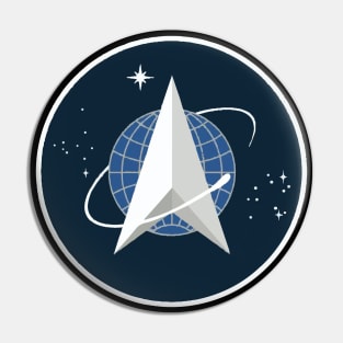 Space Force, From Official USSF Seal, Logo Pin