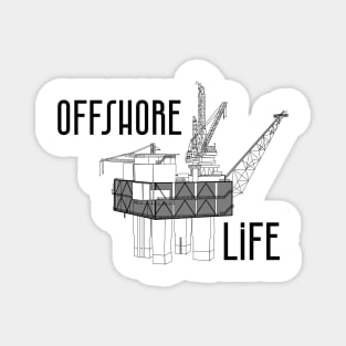 Offshore Life Oilfield Shirt Roughneck Shirt Drilling Rig OIM Magnet