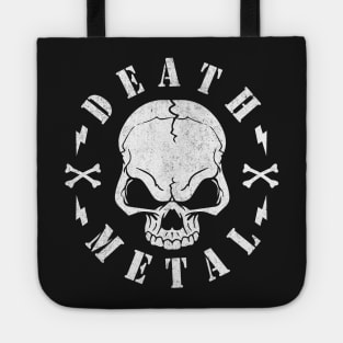 DEATH METAL - SKULL Tote