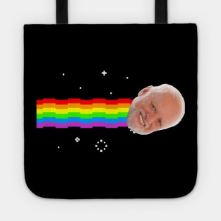 Harold Hide The Pain Nyan Cat Meme Tote