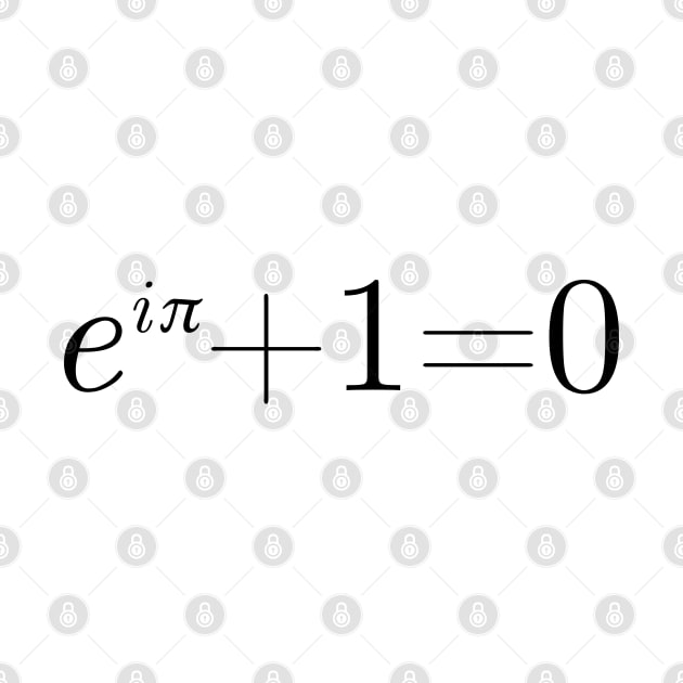 Euler's Equation (Black) by inotyler