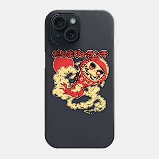 A flying daruma doll Phone Case