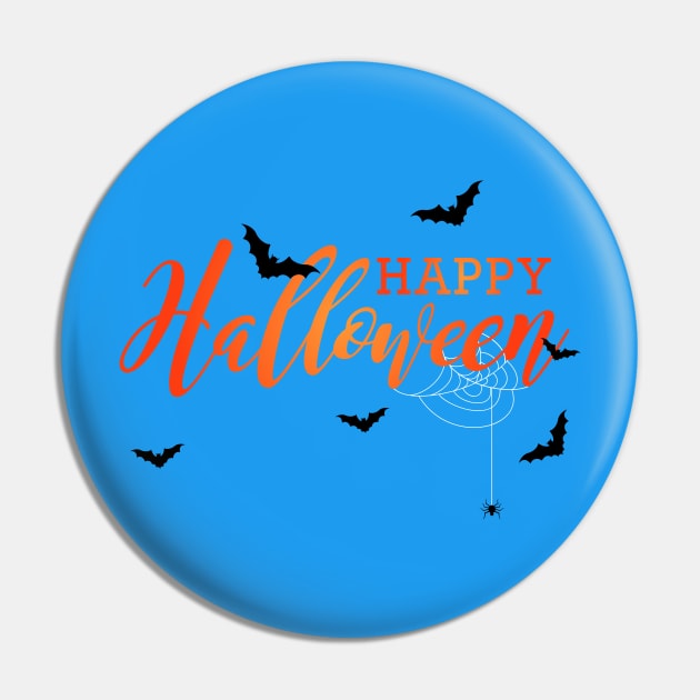 Happy Halloween T-shirt Pin by Younis design 